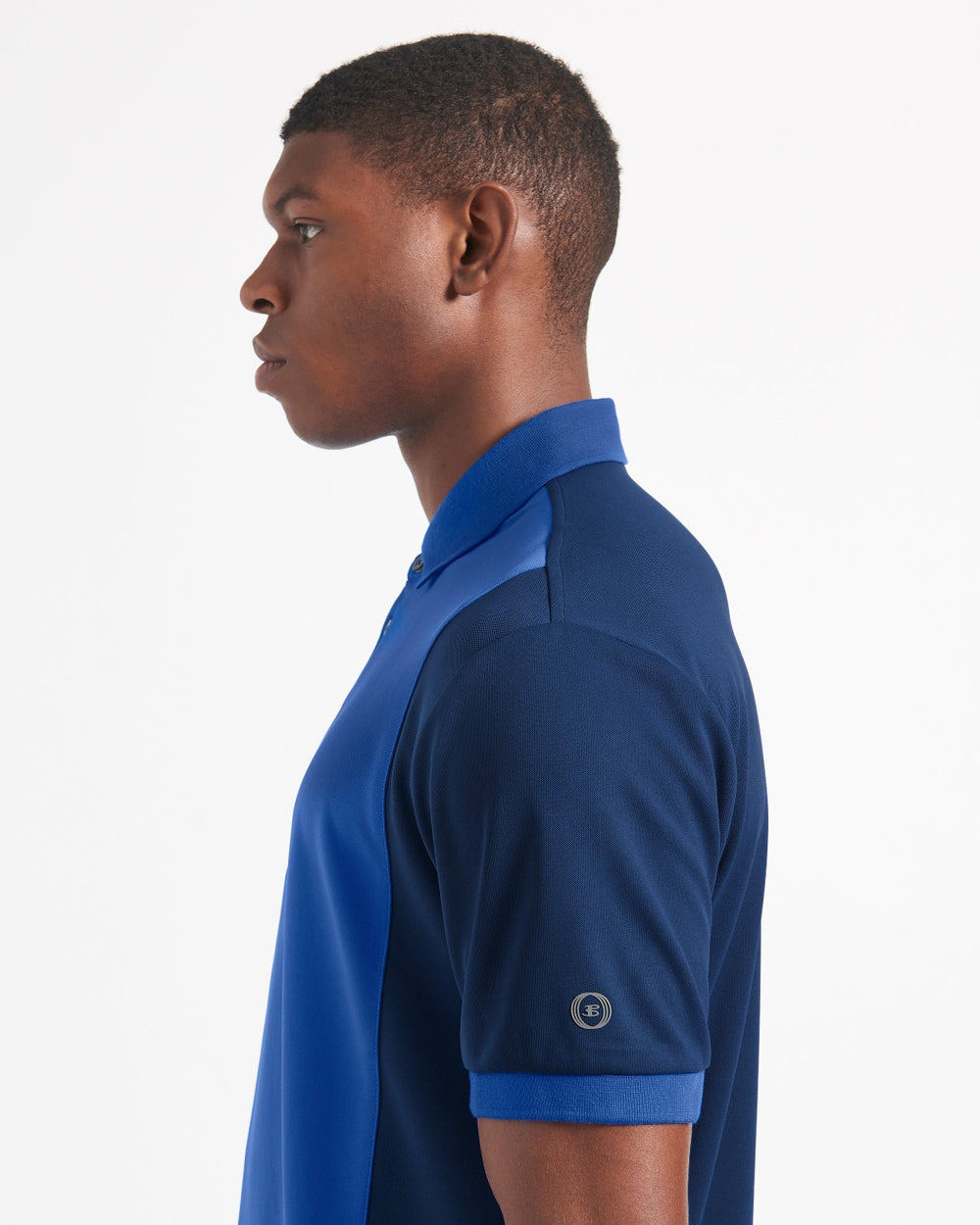 Ben Sherman 360 Motion Stretch Colorblock Polo Shirts Blue / Royal | 1395867-IH