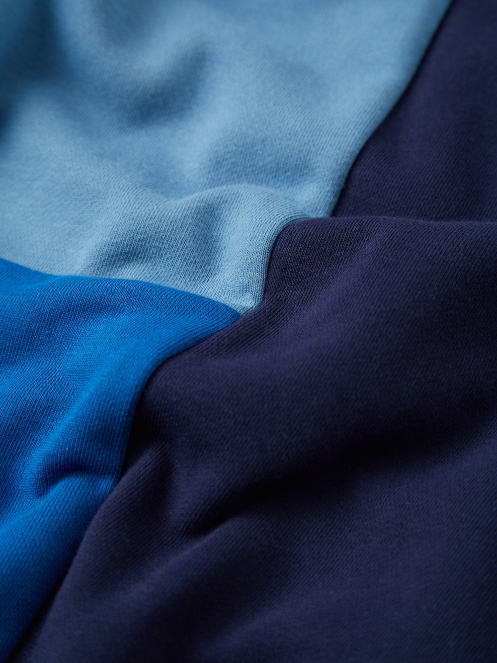 Ben Sherman B by Ben Sherman Colorblock Crewneck Sweatshirts Blue | 3489105-AD