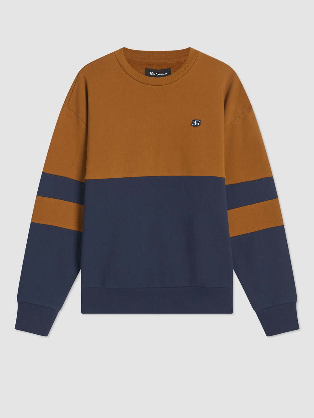 Ben Sherman B by Ben Sherman Colorblock Sweatshirts Navy | 2105793-SW