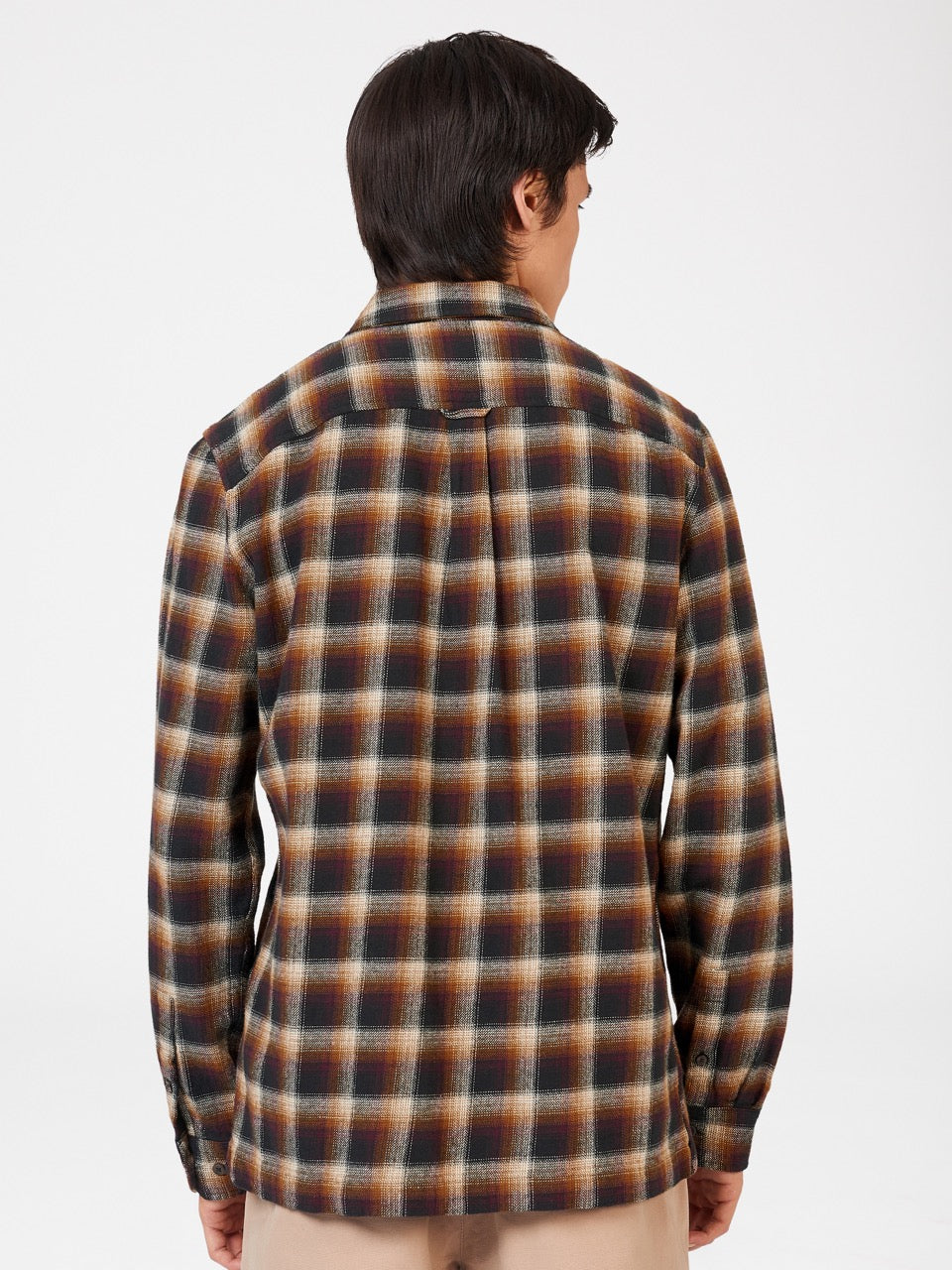 Ben Sherman B by Ben Sherman Ombre Check Shirts Brown | 8479653-AS