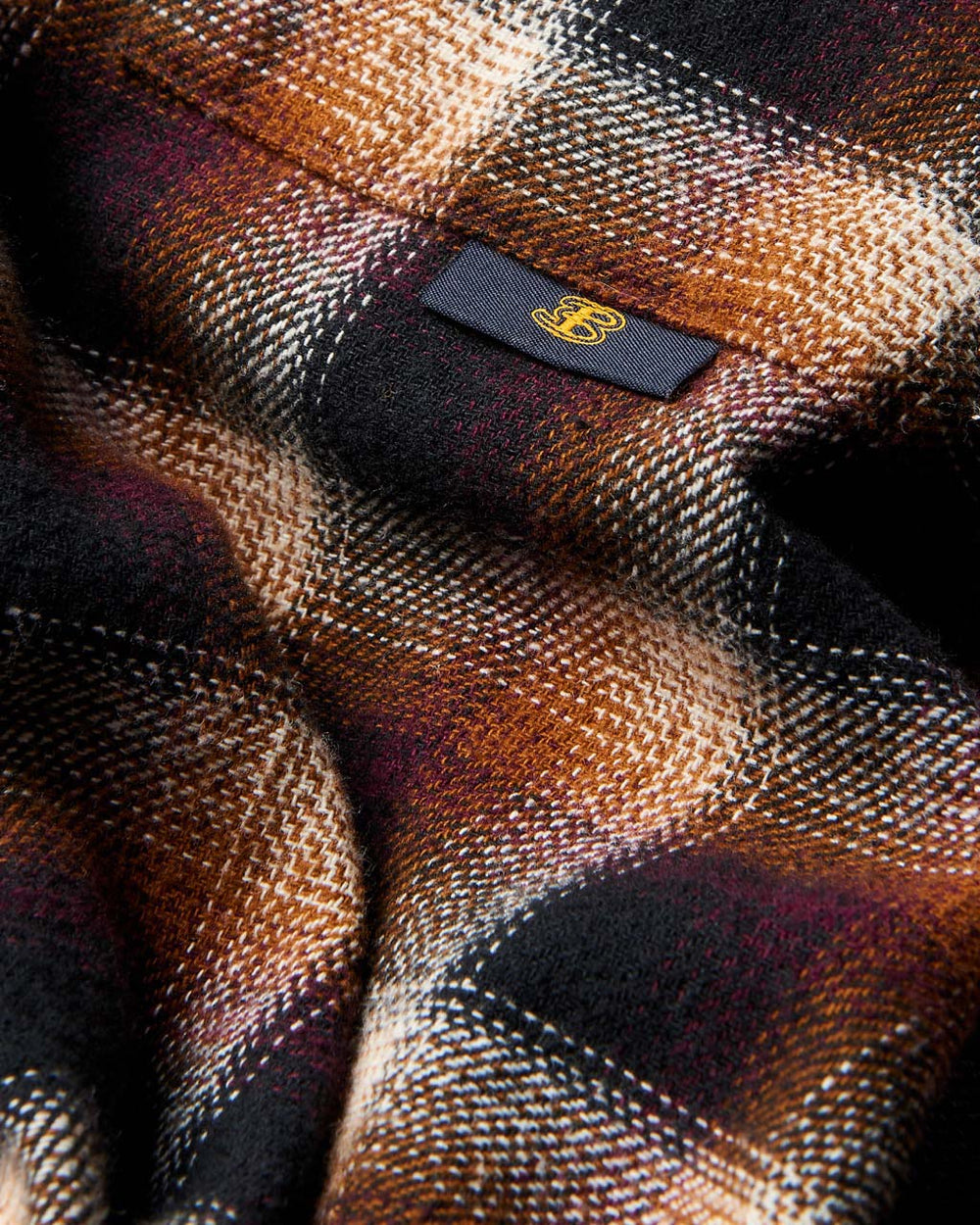 Ben Sherman B by Ben Sherman Ombre Check Shirts Brown | 8479653-AS