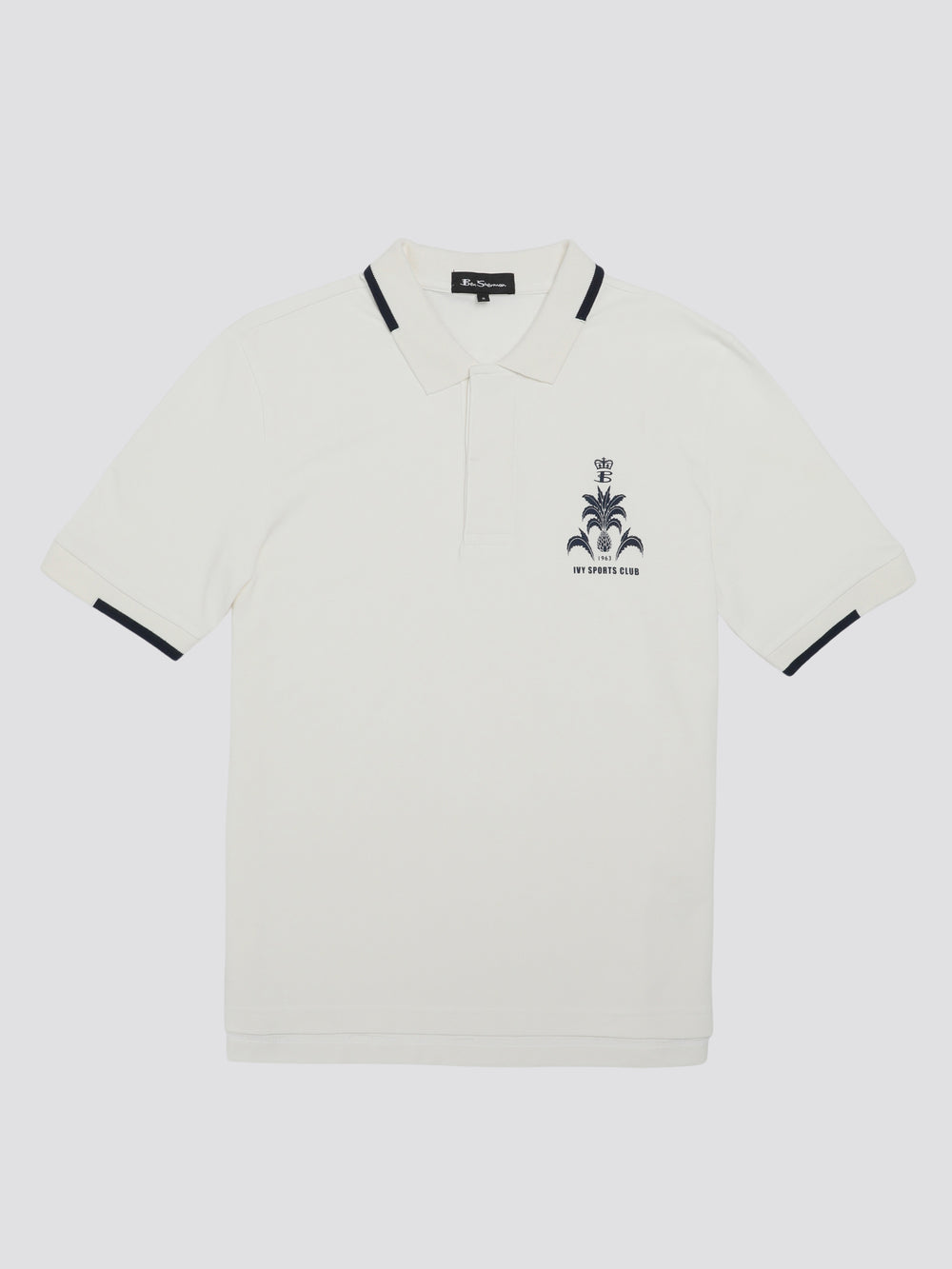 Ben Sherman B by Ben Sherman Sports Club Embroidered Polo Shirts White | 4596207-GK