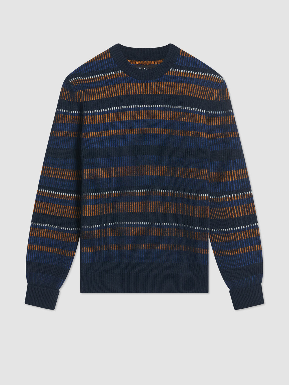 Ben Sherman B by Ben Sherman Stripe Knitwear Navy | 1038247-OY