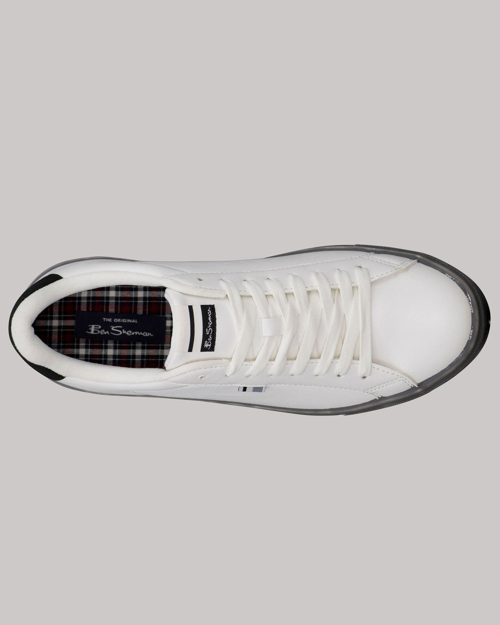Ben Sherman Crowley Sneakers White / Black | 0857149-GJ