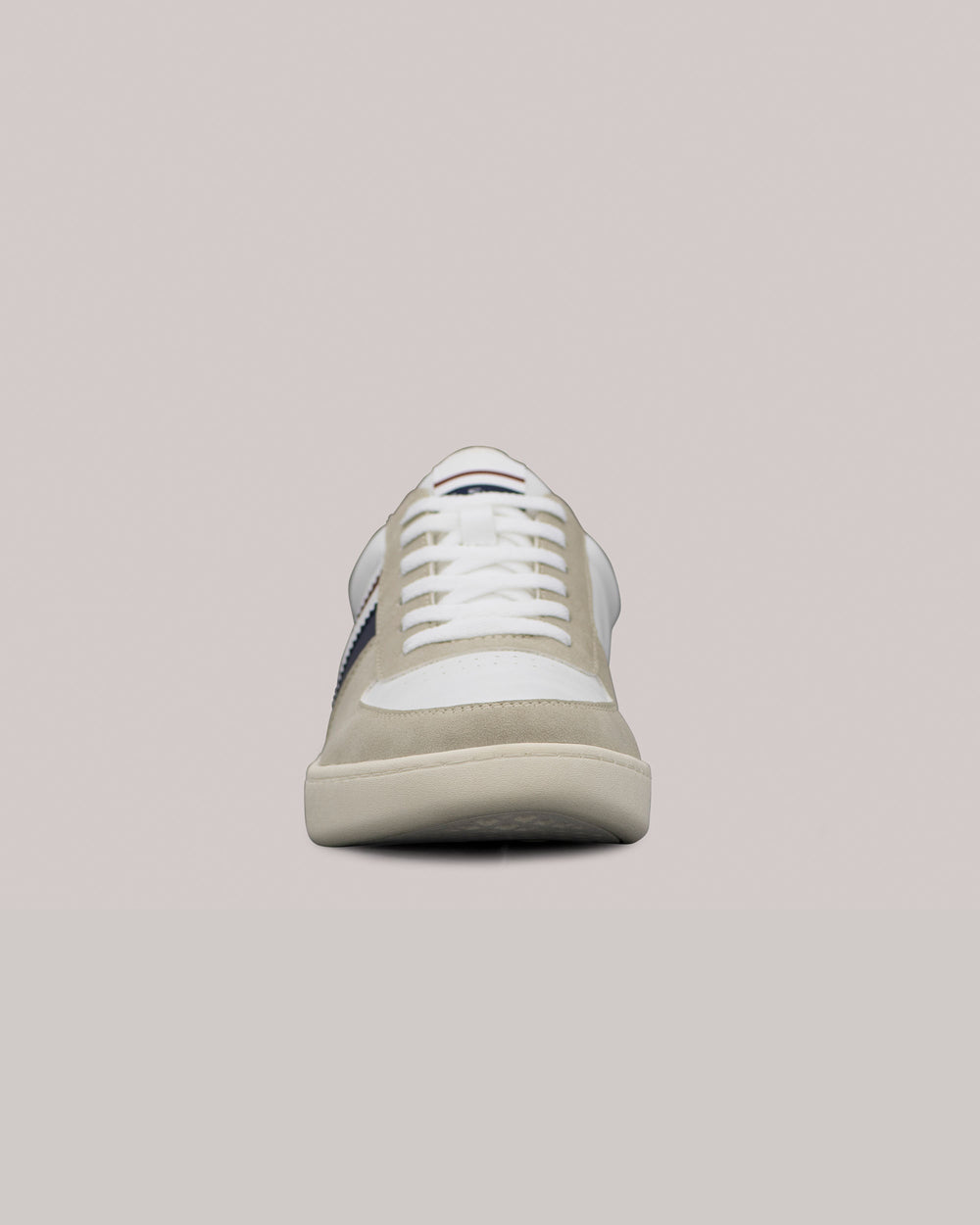 Ben Sherman Hyde Navy Stripe Sneakers White | 5832970-SD