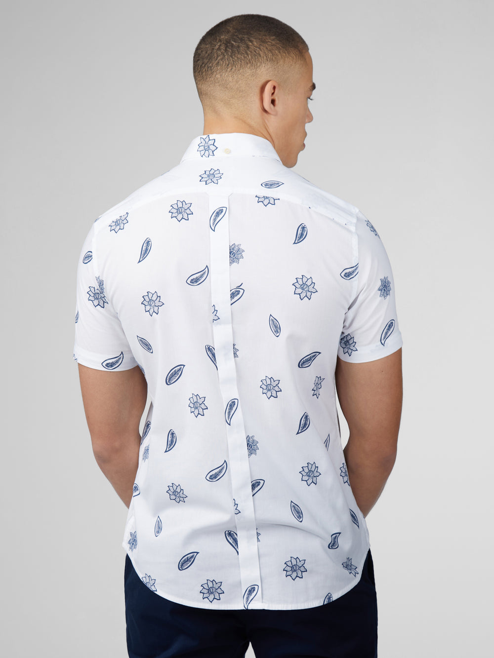 Ben Sherman Signature Floral Shirts White | 4197305-FA