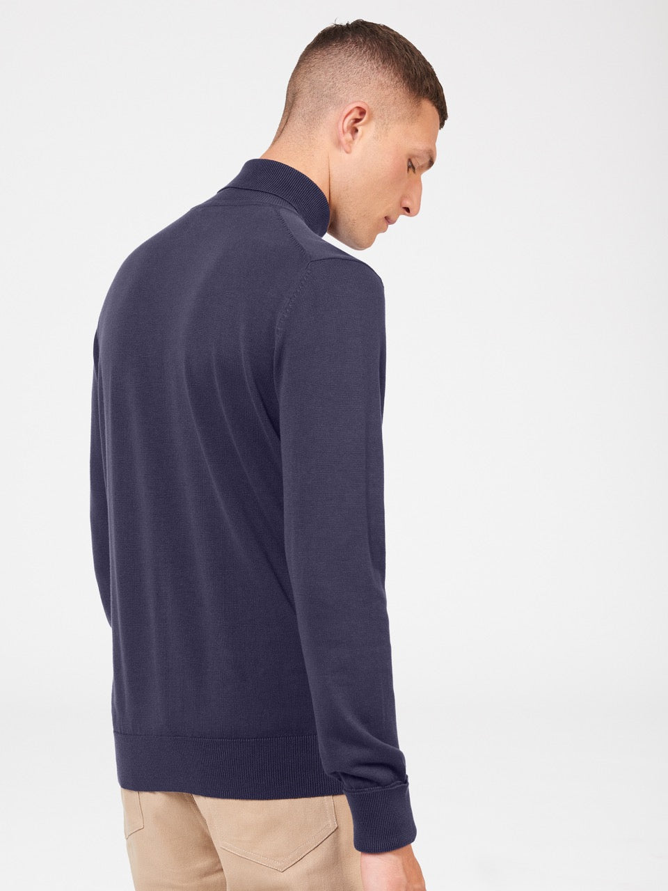 Ben Sherman Signature Roll Neck Knitwear Purple | 2614589-IS