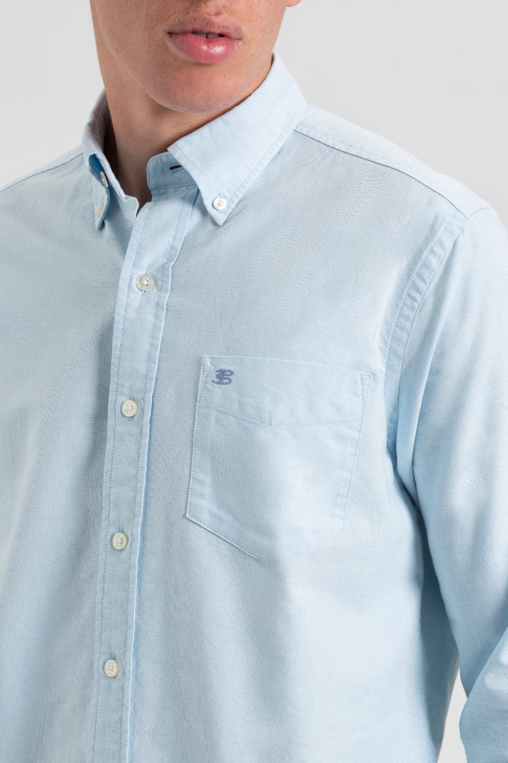 Ben Sherman St. Ives Resort Oxford Shirts Blue | 0894527-QO