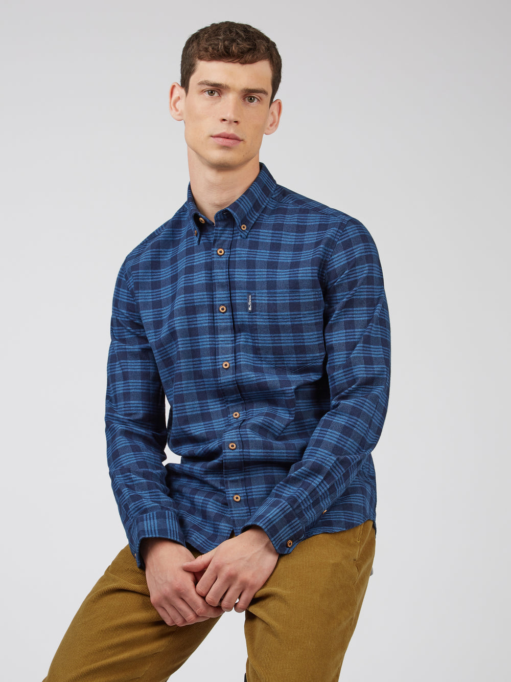 Ben Sherman Tapered Corduroy Pants Brown | 0841697-AN