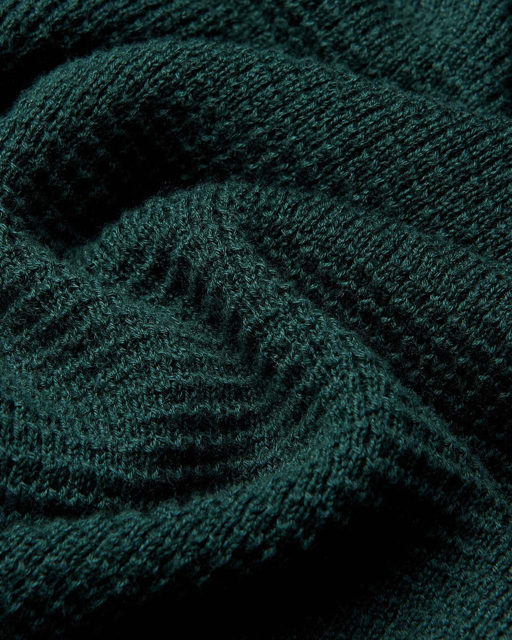 Ben Sherman Textured Crewneck Knitwear Dark Green | 2690587-BR